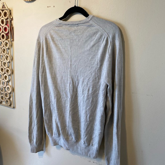 Express mens merino wool large v neck lightweight sweater.. - Picture 4 of 5